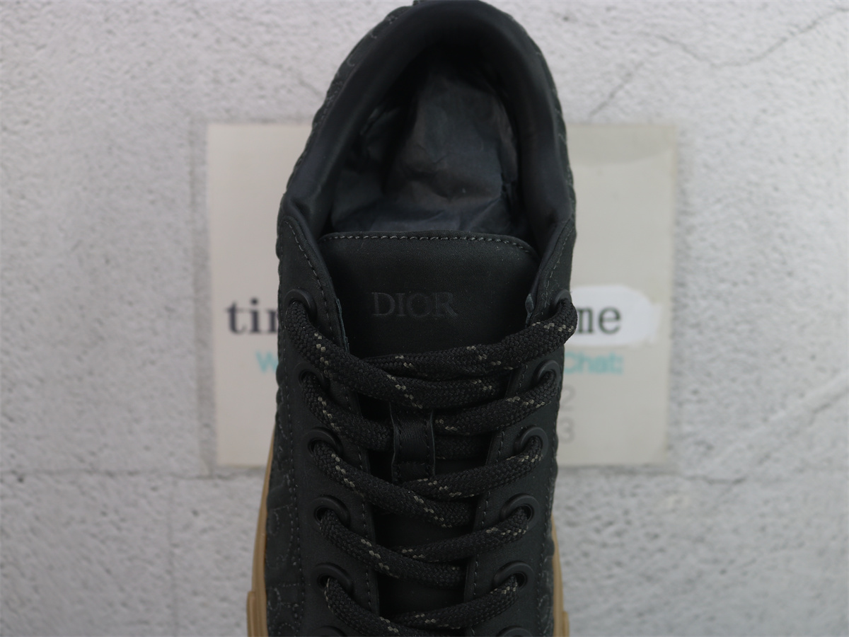 Stone Island X DIOR B33 Skateboard Shoes Men Low-Top Black